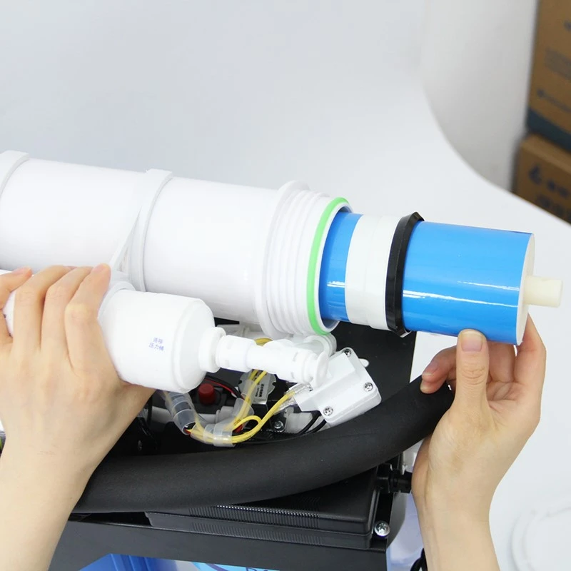 china 4-stage filtration RO descaling water purifier factory china 4-stage filtration RO descaling water purifier factory